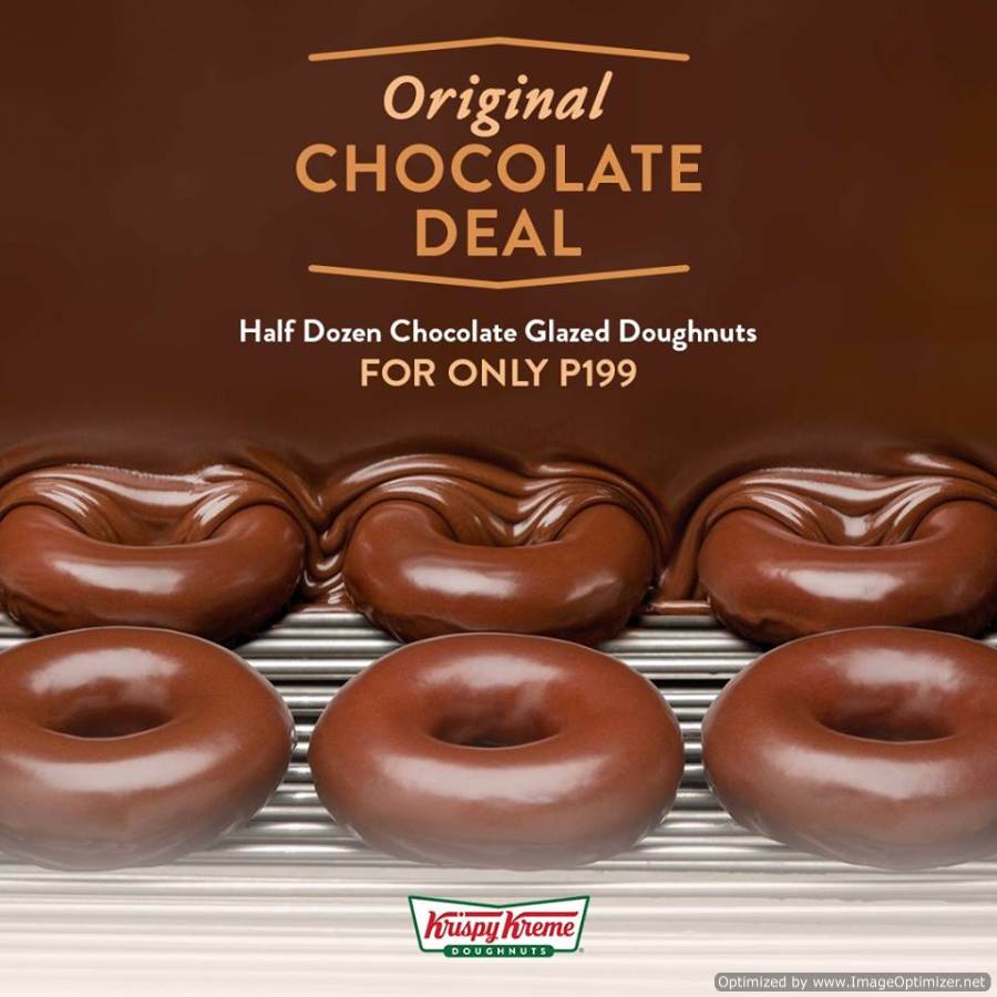 Krispy Kreme Original Chocolate Deal