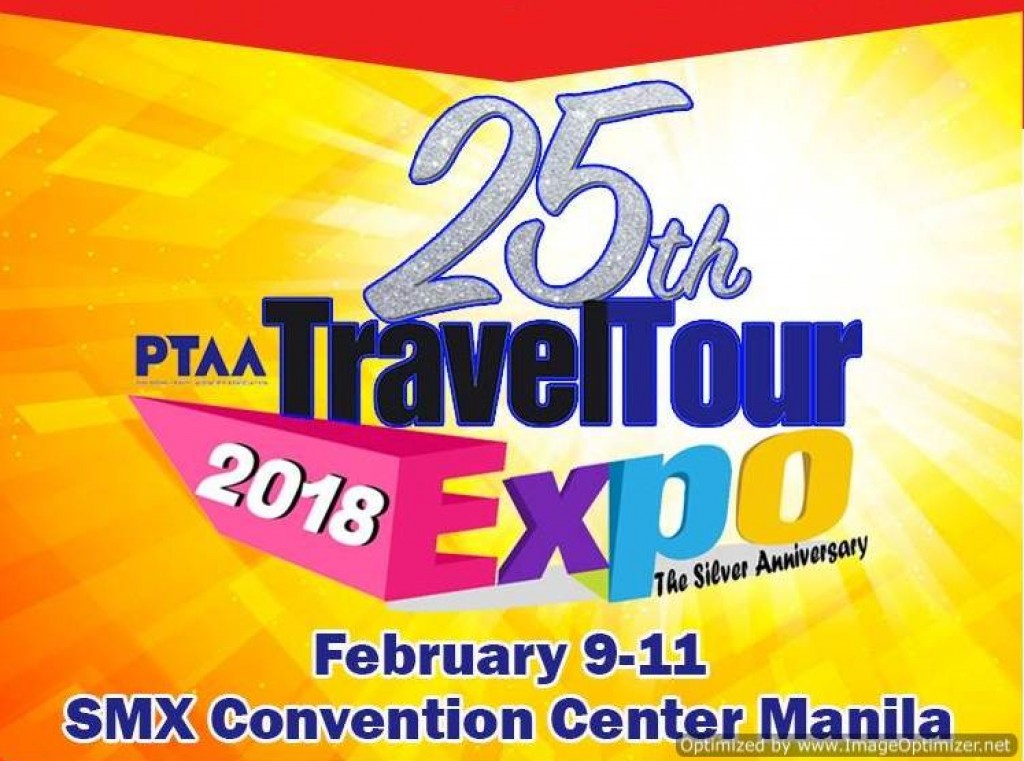 The 25th PTTA Travel Tour Expo 2018 - The Silver Anniversary from February 9 to 11, 2018 Travel Tour Expo 2018