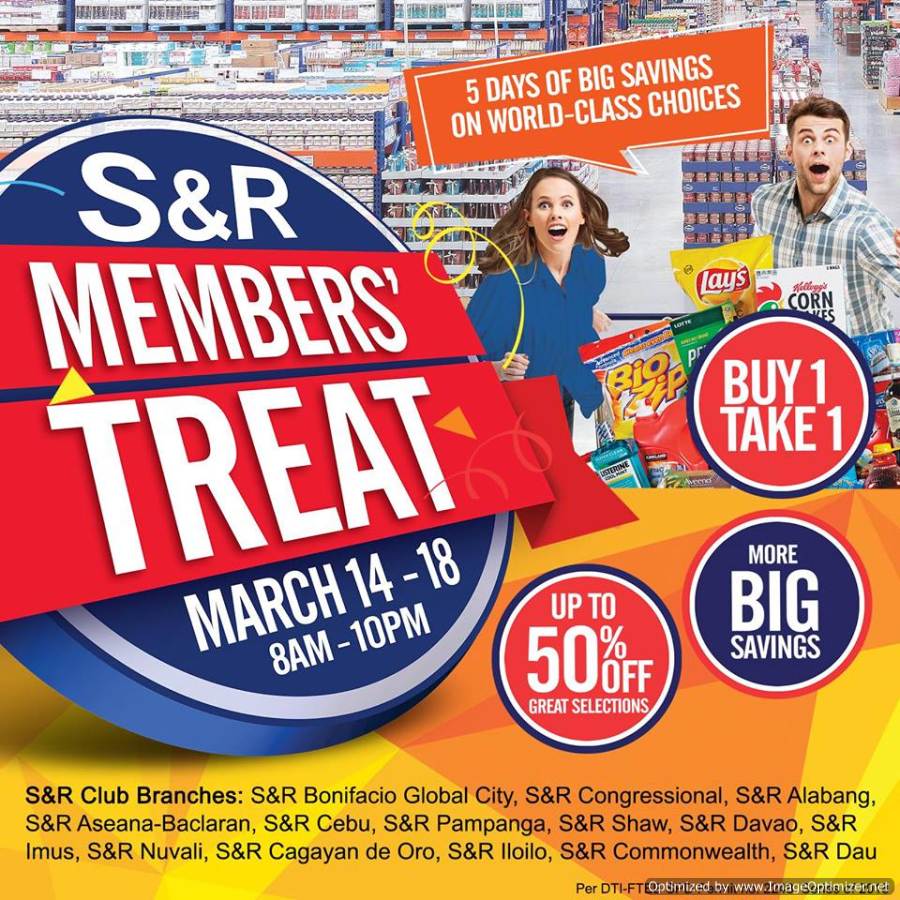 S&R Members Treat