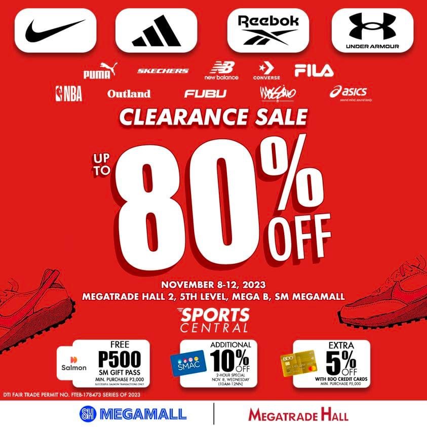 Sports Central Clearance Sale 2023