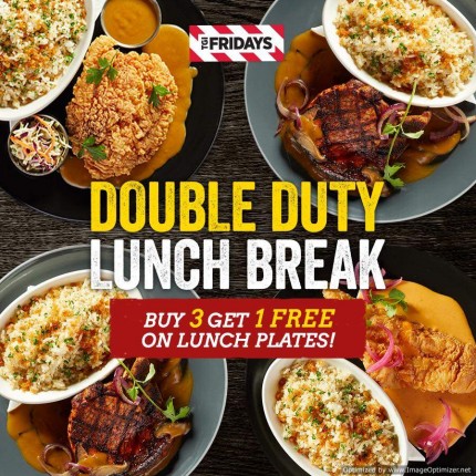 TGIFridays Double Duty Lunch Break