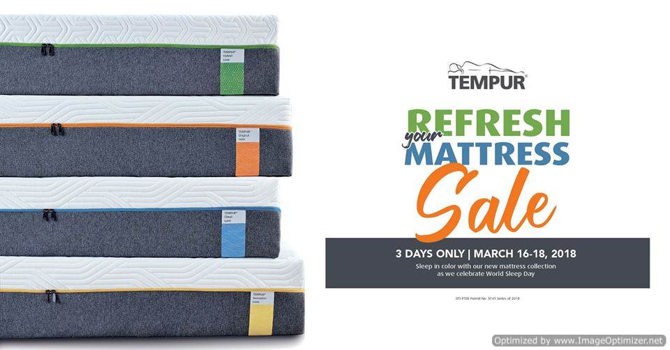 Tempur's Refresh Your Mattress Sale