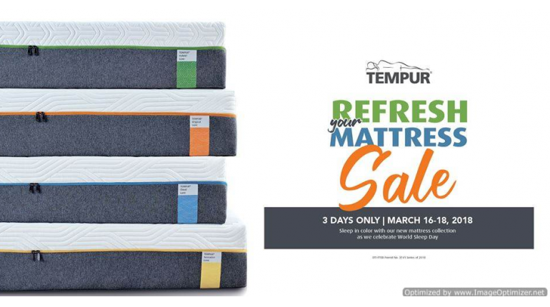 Tempur's Refresh Your Mattress Sale