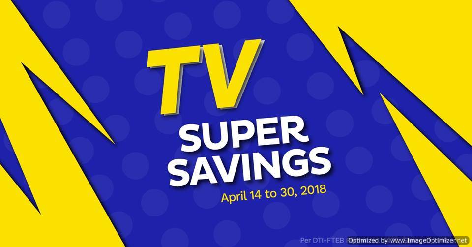Abenson's TV Super Savings Promo