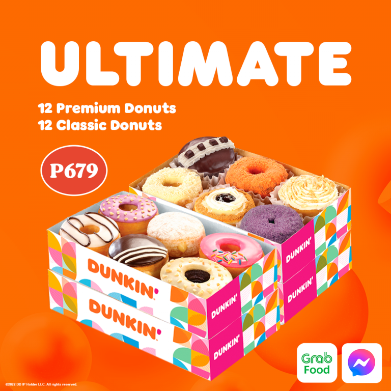 New Dunkin’ Donuts Bundles for as Low as Php299 PROUD KURIPOT
