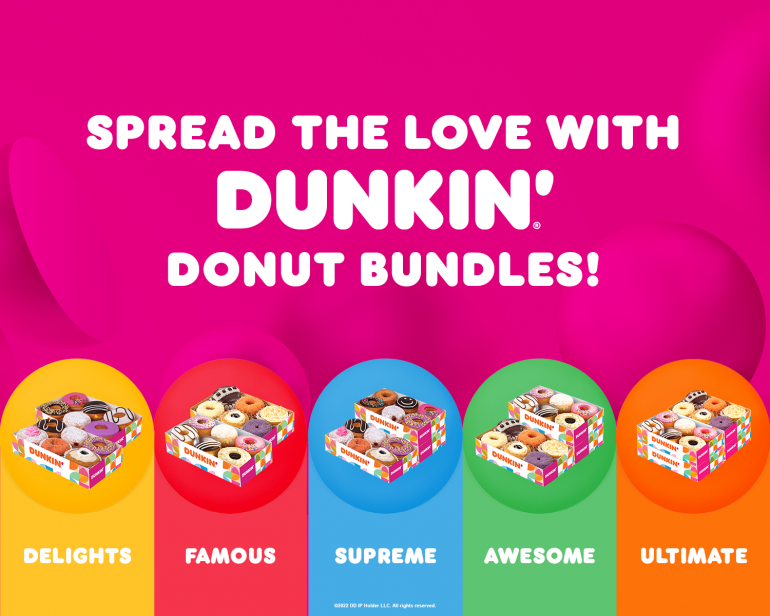 New Dunkin' Donuts Bundles