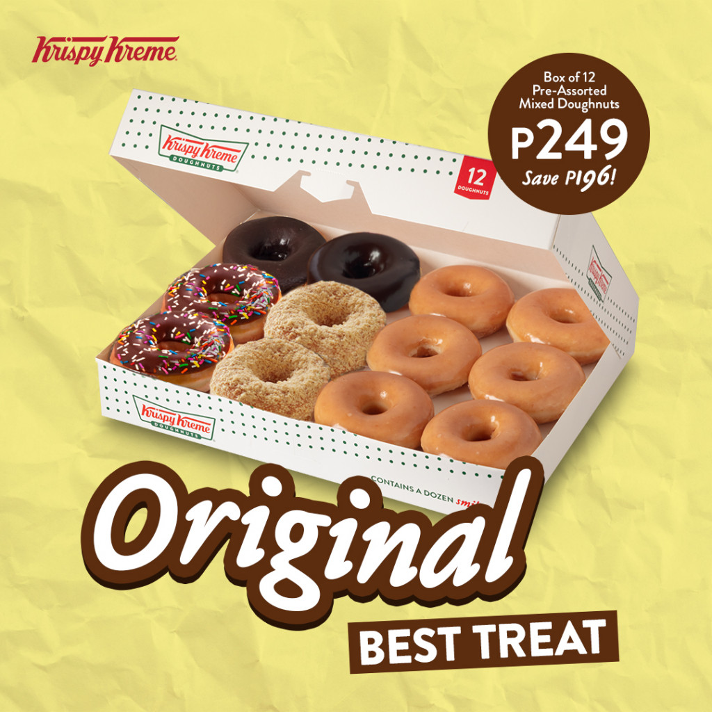 Save Php196 on Krispy Kreme's Original Best Treat - June 3 to 5 KrispyKreme Orig Best 1024x1024 1654144589