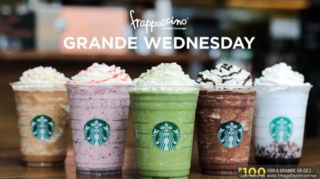 STARBUCKS GRANDE WEDNESDAYS