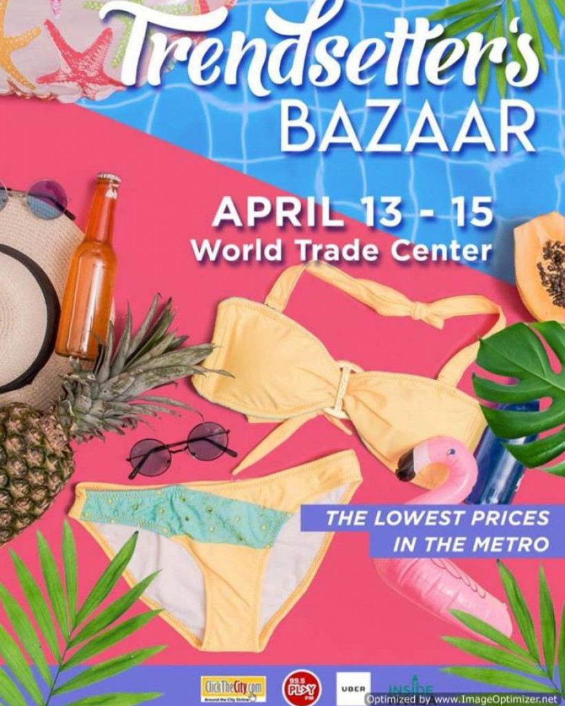 Over 200 Brands at Incredible Prices - Trendsetter's Bazaar from April 13-15, 2018 Trendsetter's Bazaar