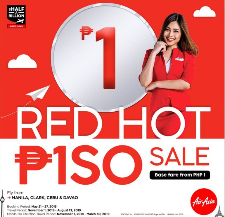 AirAsia's Red Hot Piso Sale