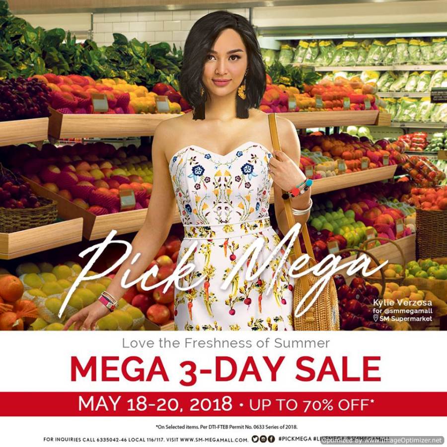 SM Megamall's MEGA 3-Day Sale