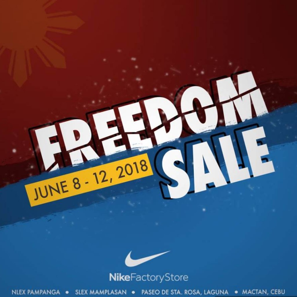 Nike Factory Store Freedom Sale - Save Up to 60% OFF until June 12, 2018 Nike Factory Store Freedom Sale