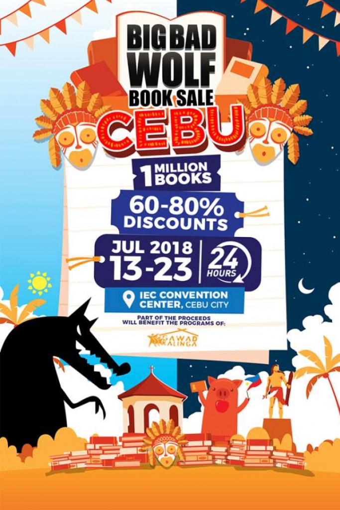 CEBU, It is! The Big Bad Wolf Book Sale - July 2018 The Big Bad Wolf Book Sale