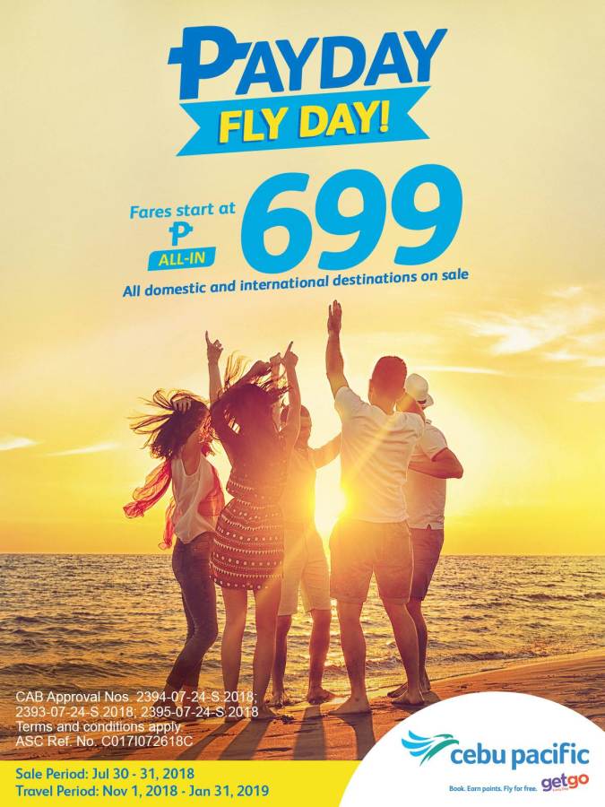 Cebu Pacific Payday Fly Day