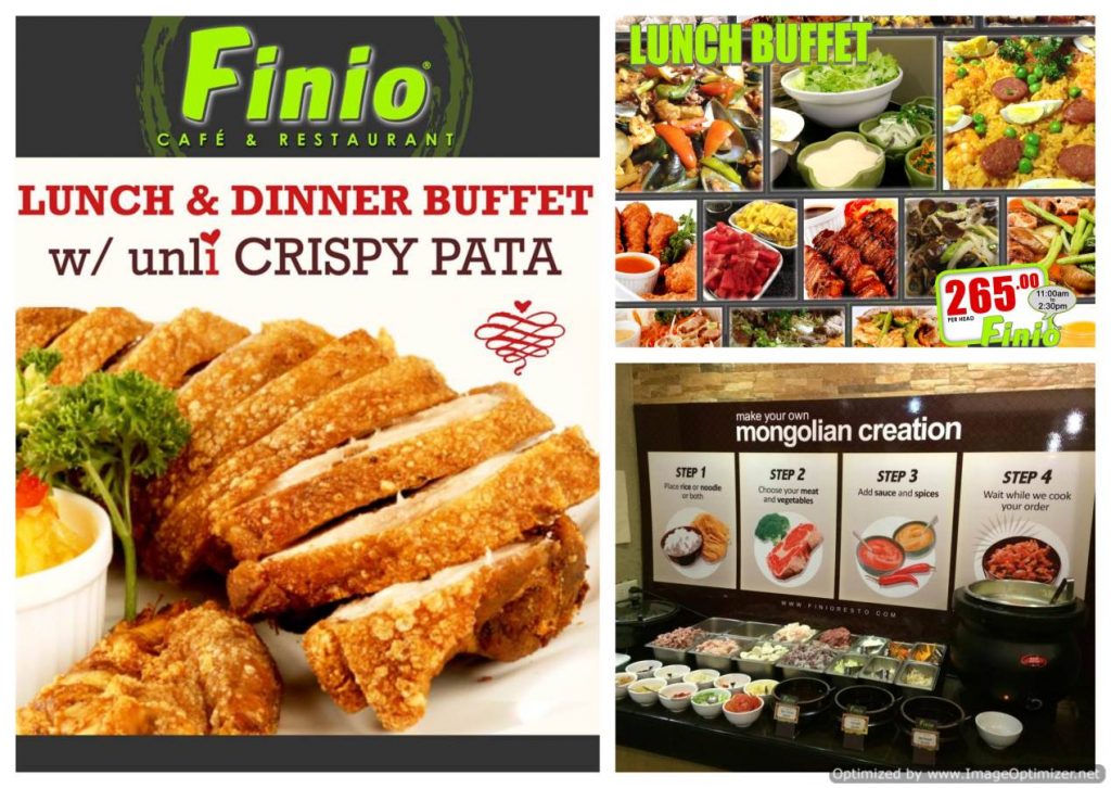 Finio Restaurant Lunch and Dinner Buffet