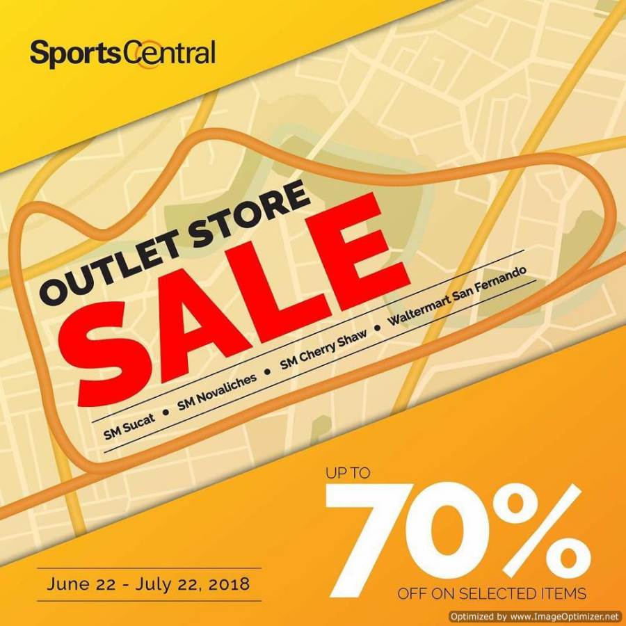 Sports Central Outlet Store Sale