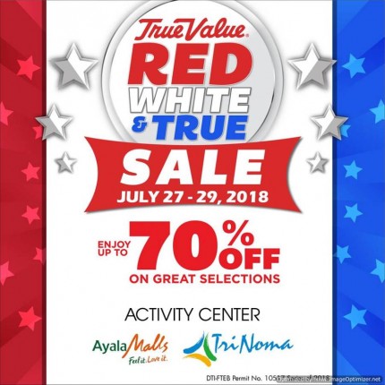 True Value's Red, White & True Sale