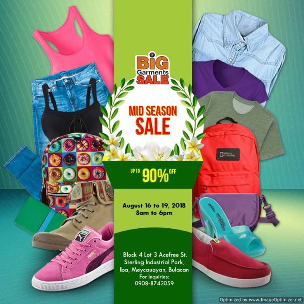 BGS (Big Garments Sale) Mid Season Sale - August 16 to 19, 2018 BGS Mid Year Sale 2018 Optimized 1024x1024 1534311176