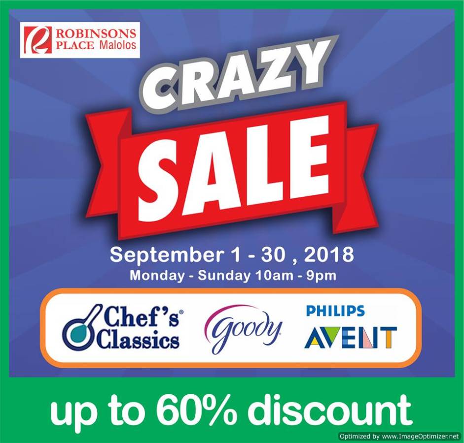 Crazy Sale at Robinsons Place Malolos