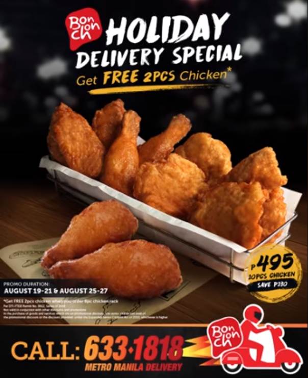 Bonchon Holiday Delivery Special