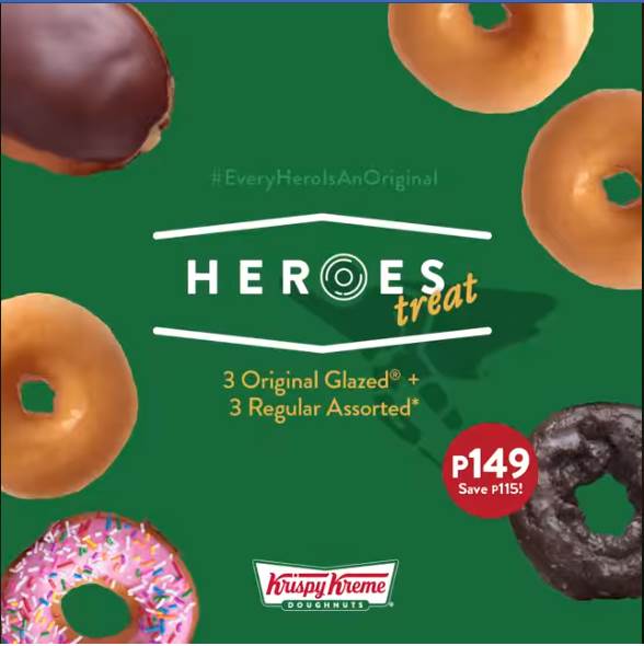 Krispy Kreme's Heroes Treat