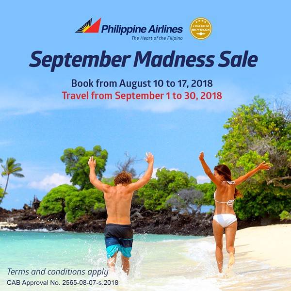 Philippine Airline's September Madness Sale