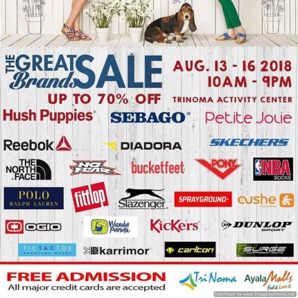 The Great Brands Sale 2018