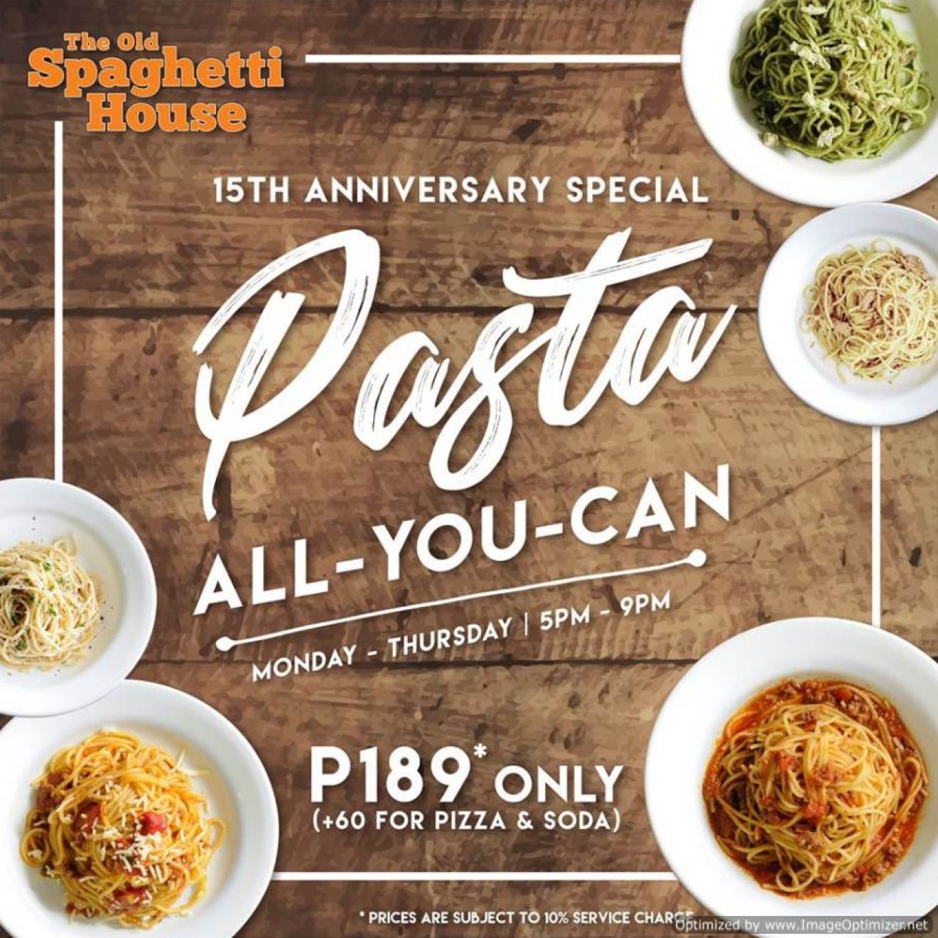 The Old Spaghetti House promo PROUD KURIPOT