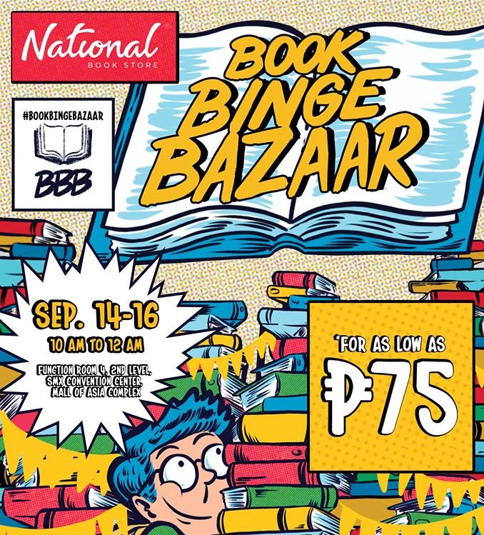 National Book Store Book Binge Bazaar 2018