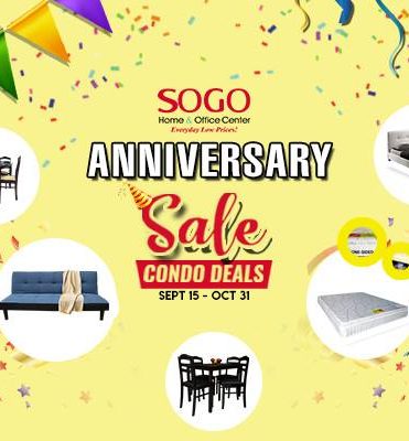 SOGO Home & Office Center Anniversary Sale - Condo Deals