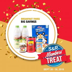 S&R Members' Treat Sale 2018
