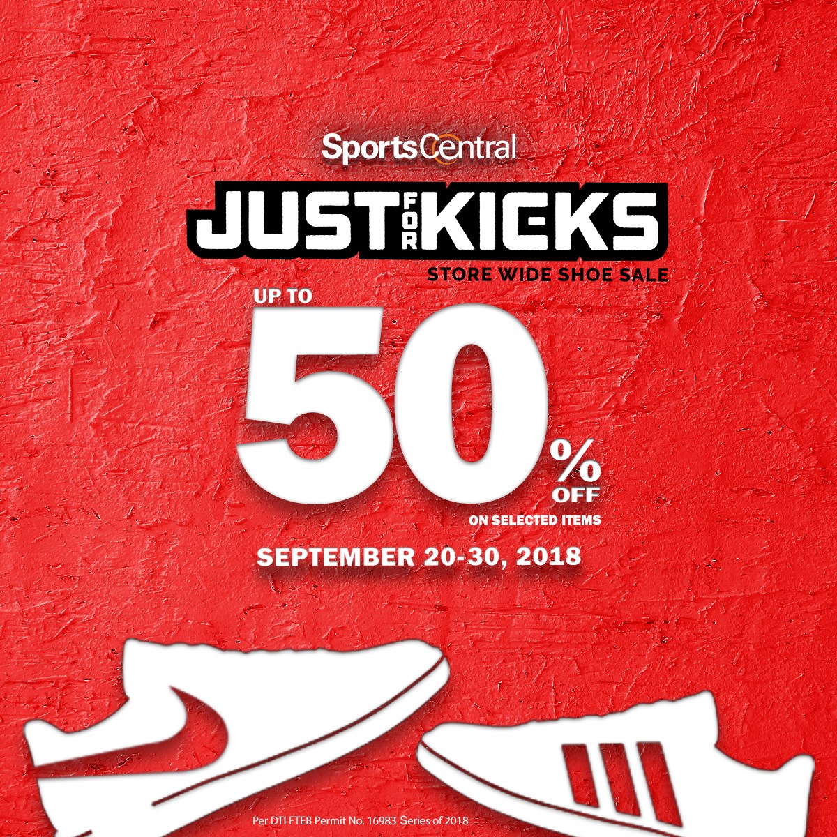 Sports Central's Just For Kicks Sale