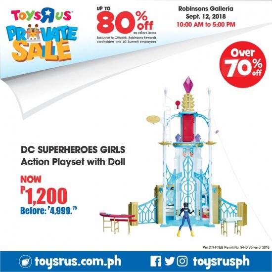 Toys R Us Private Sale 2018