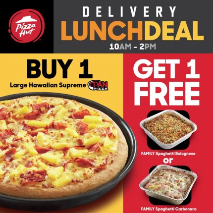 Pizza Hut Delivery Lunch Deal