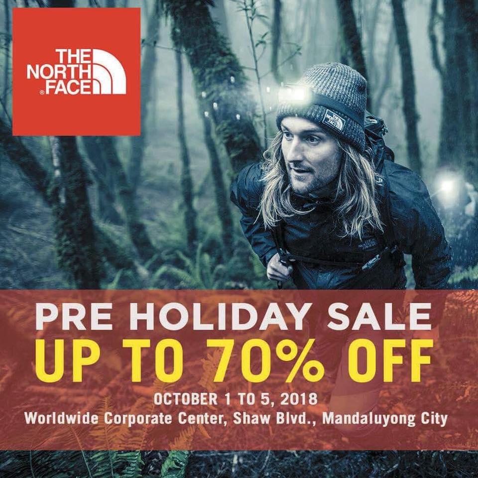 The North Face Pre Holiday Sale 2018