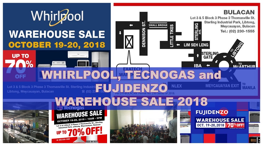 Appliance Warehouse Sale 2018