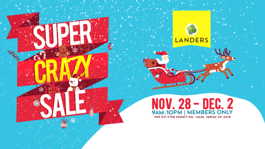 Landers Superstore Super Crazy Sale 2018 - Nov. 28 to Dec. 2 Landers Superstore Super Crazy Sale Main 1024x575 1543299982