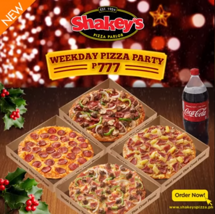 Shakey's Weekday Pizza Party 2018