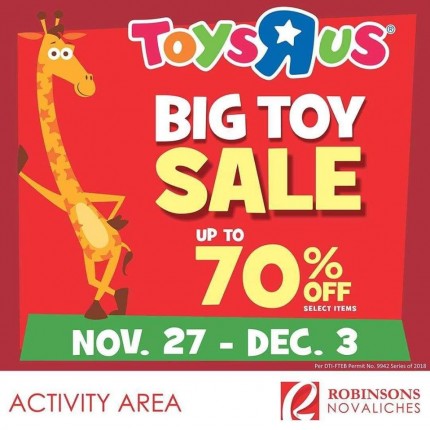 Toys “R” Us BIG Toy Sale 2018