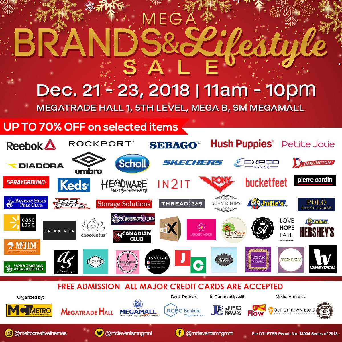 Mega Brands and Lifestyle Holiday Sale 2018