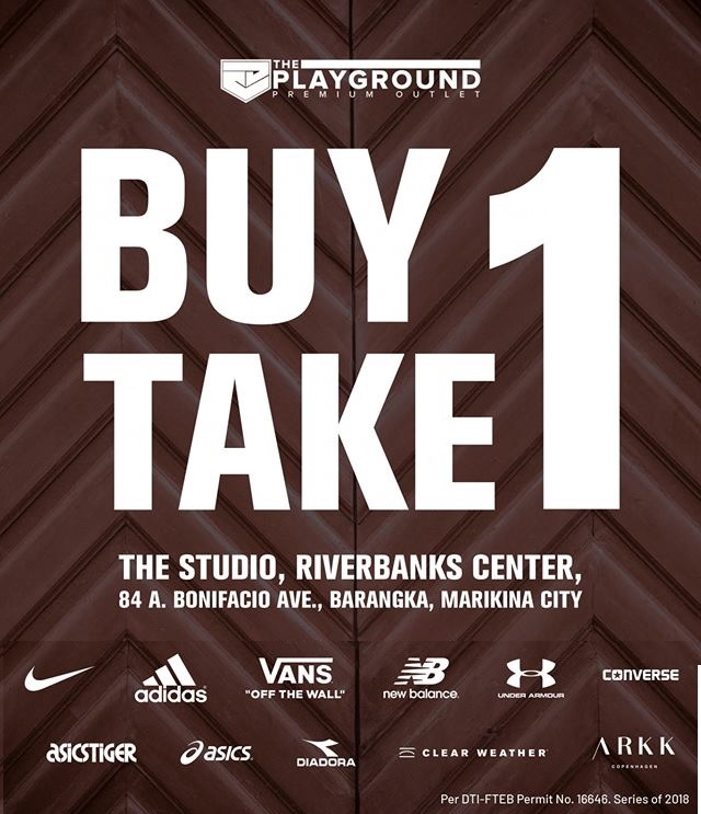 The Playground Premium Outlet's Buy 1 Take 1