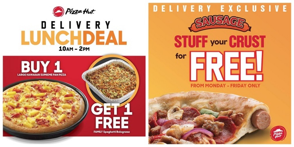 Pizza Hut Delivery Exclusives 2019 Mon to Fri ONLY PROUD KURIPOT