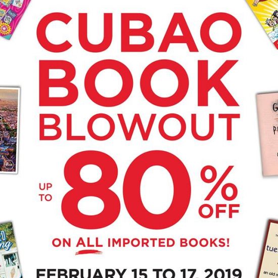 National Book Store Cubao Book Blowout