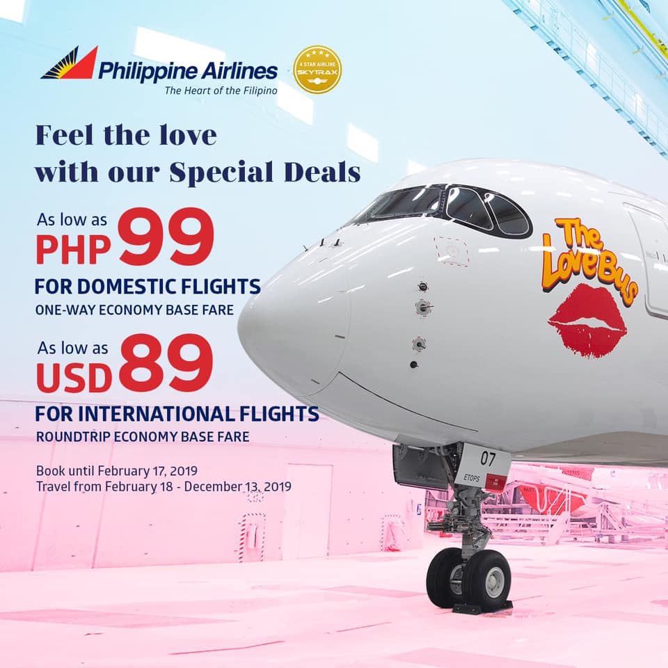 Philippine Airlines' Valentine's Special Seat Sale
