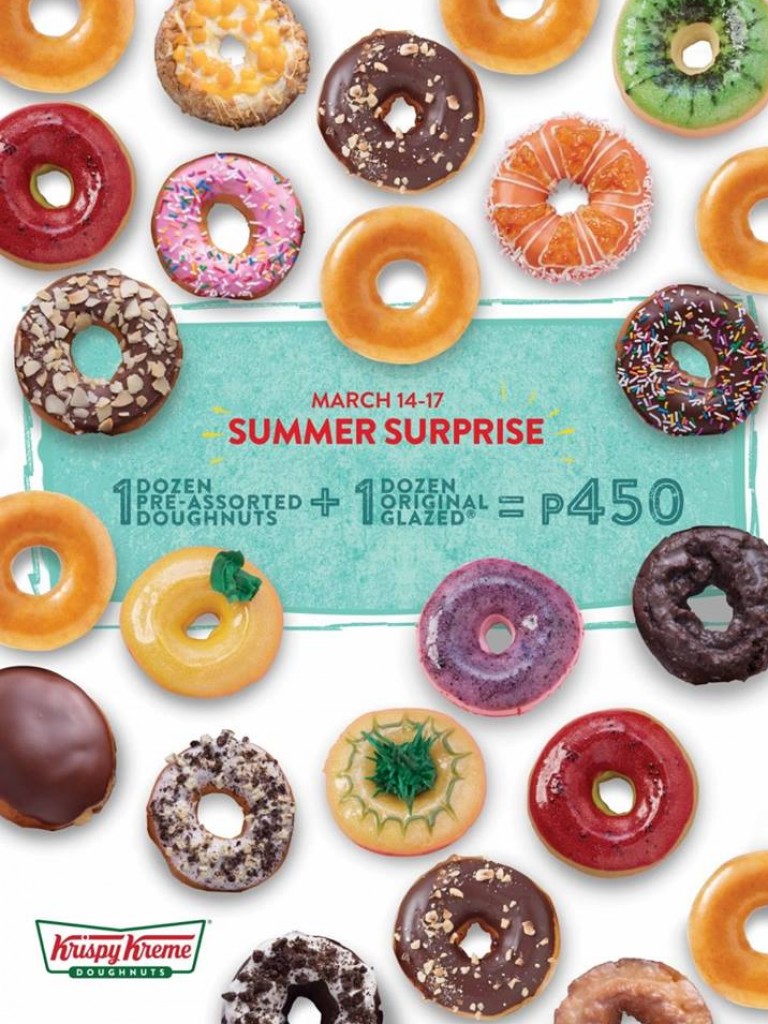 Krispy Kreme Summer Surprise - March 14-17, 2019 Krispy Kreme March 2019 768x1024 1552532996