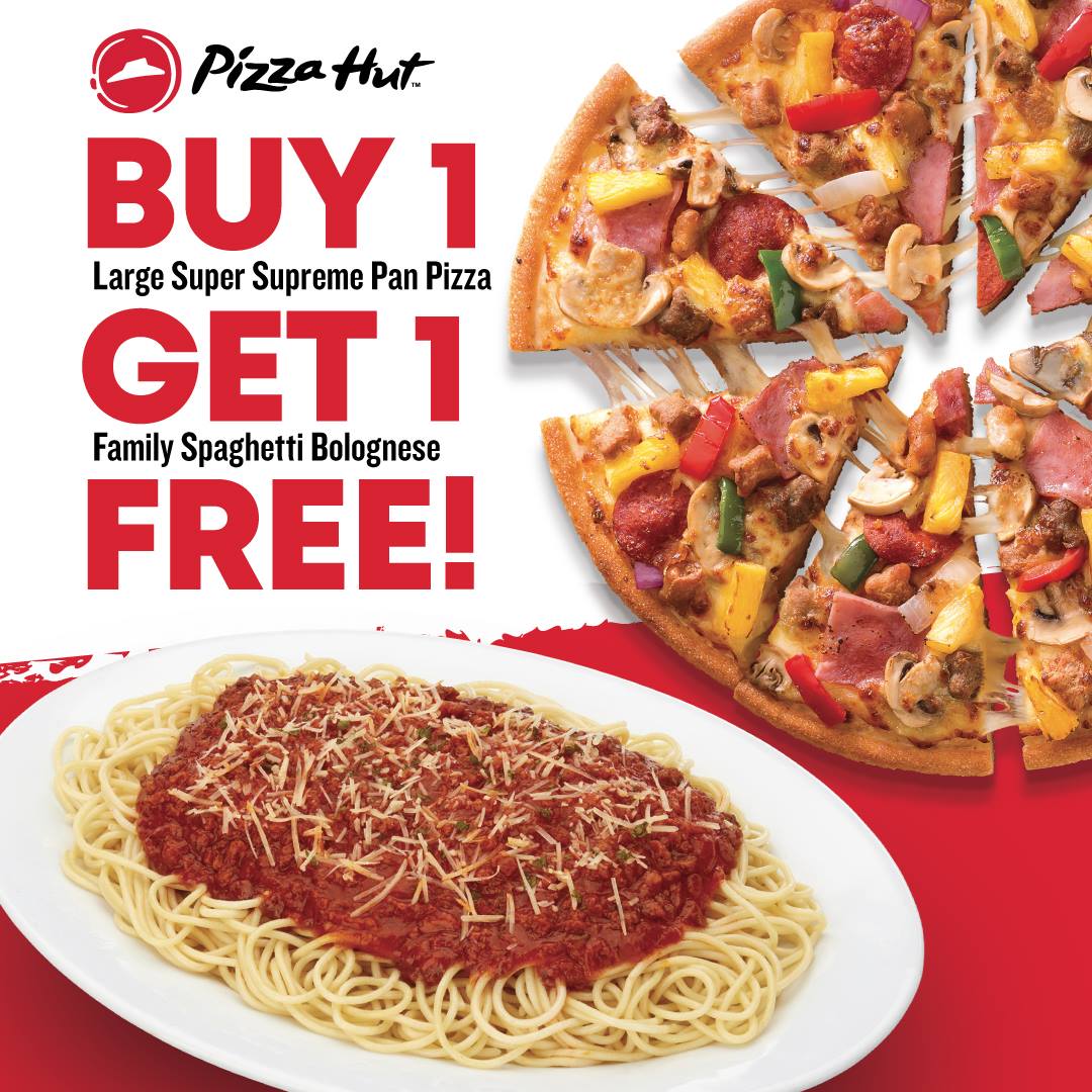 Pizza Hut's Buy One Get One Free + MORE Treats - April 2019