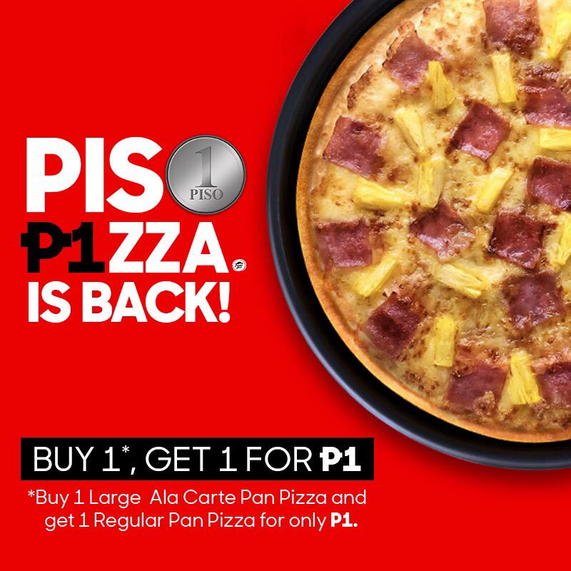 Piso Pizza Promo at Pizza Hut