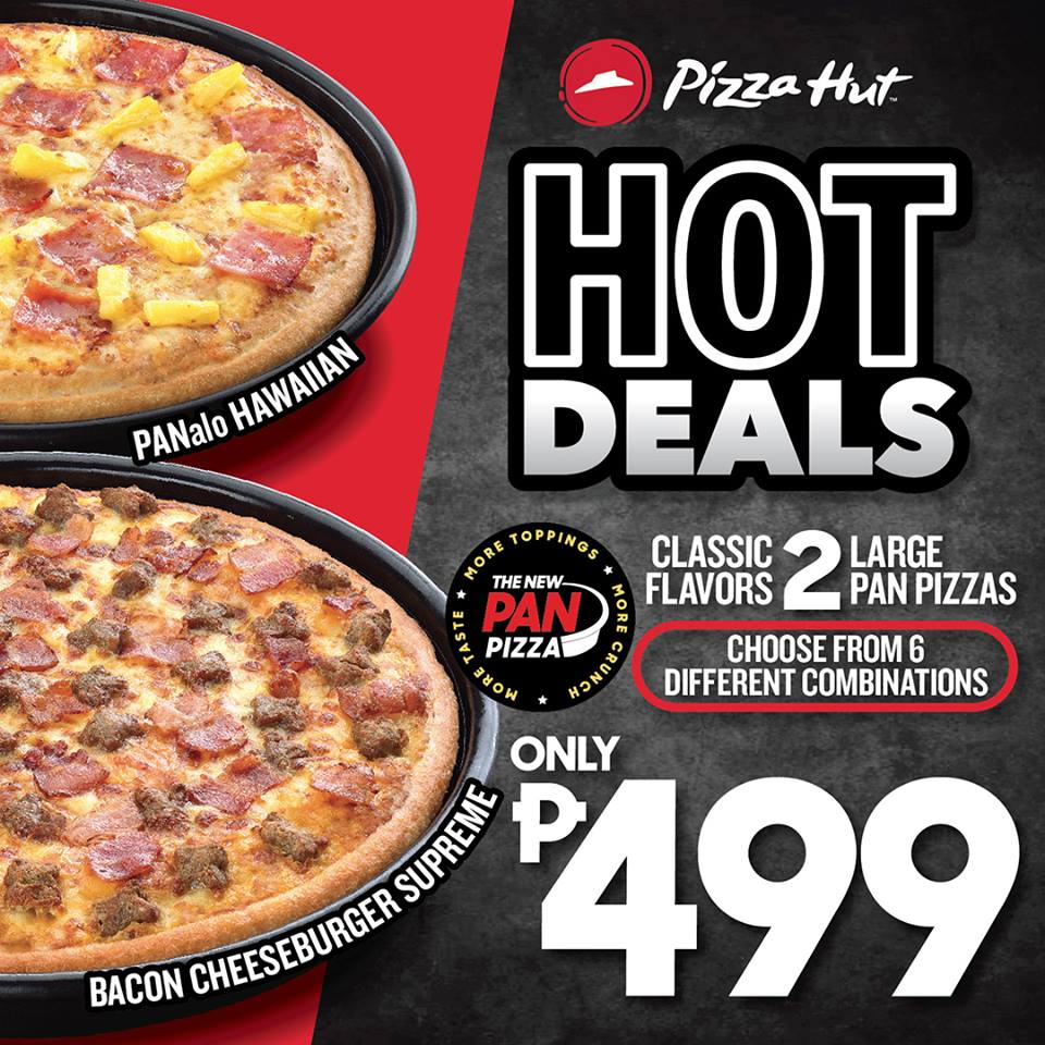 Pizza Hut's Buy One Get One Free + MORE Treats April 2019