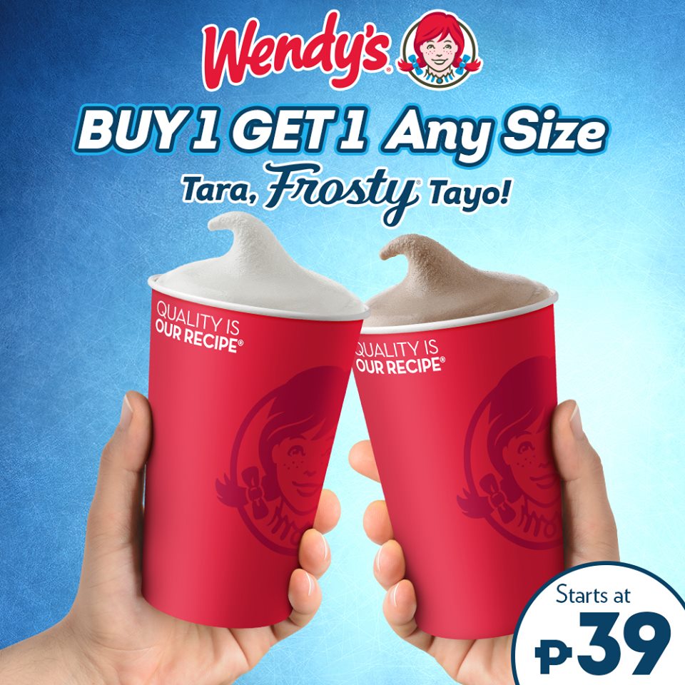 Wendy's Frosty Buy One Get One Promo