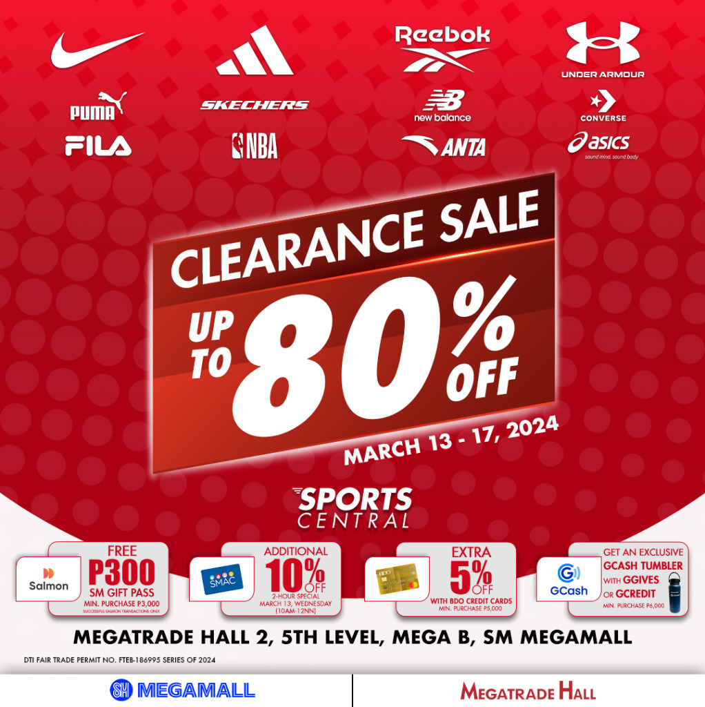 Sports Central Clearance Sale 2024 - Up to 80% OFF On Nike, Adidas, New Balance, Sperry, VANS, Asics Tiger and More! SportCentral 1022x1024 1709463074